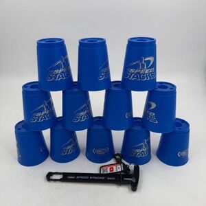 Speed Stacks Cups‎ Set of 12 Blue Official WSSA Cups Speed Stacking